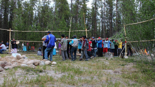 bringing in the tree - 2